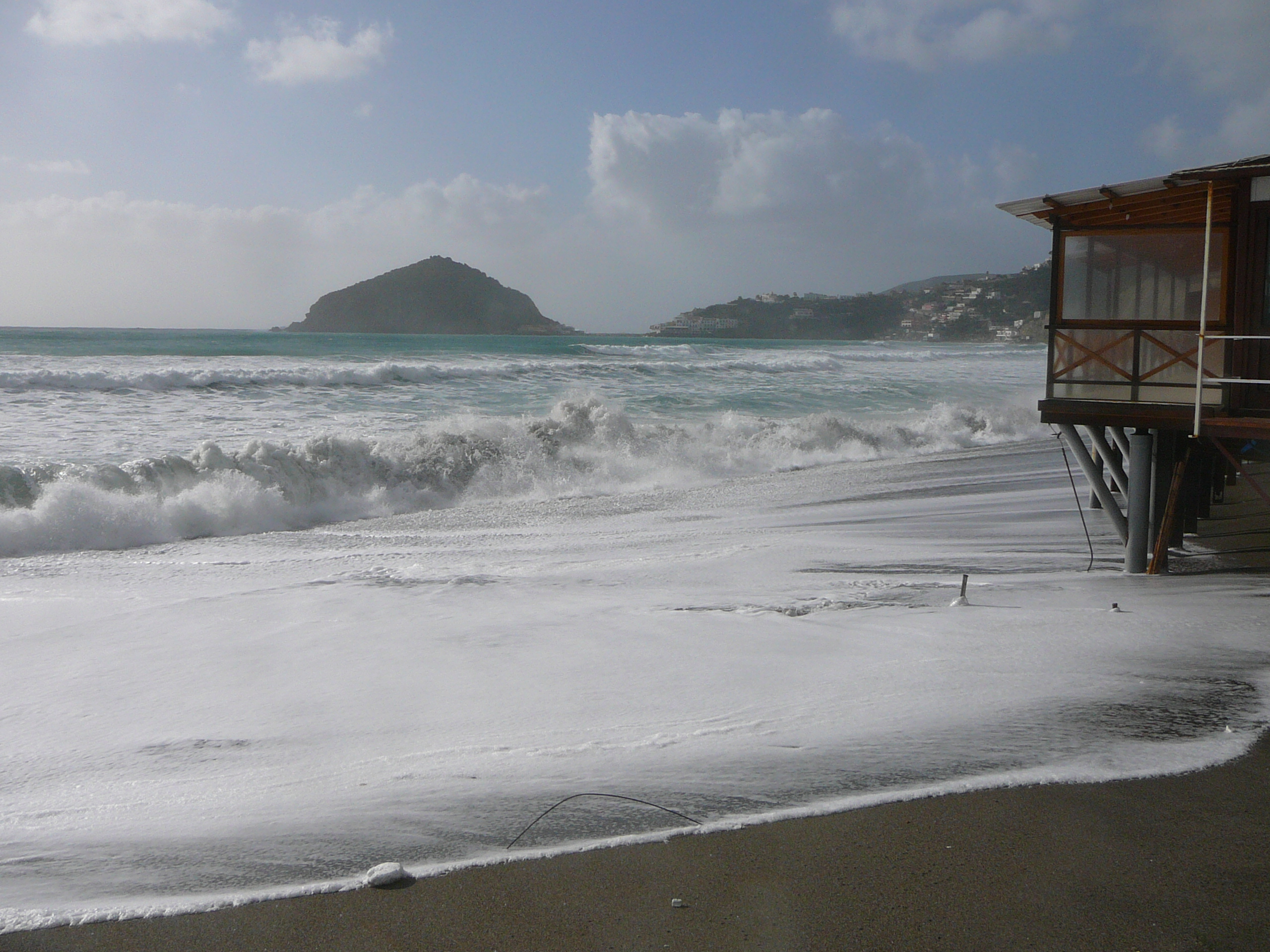 Sturm am Marontistrand Bild des Tages